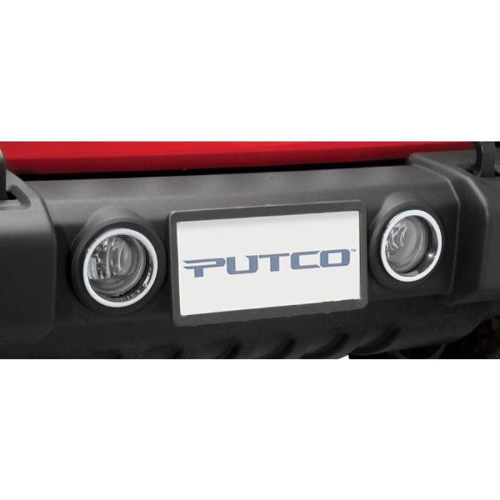 PUTCO FOG LAMP BEZELS JK CHROME