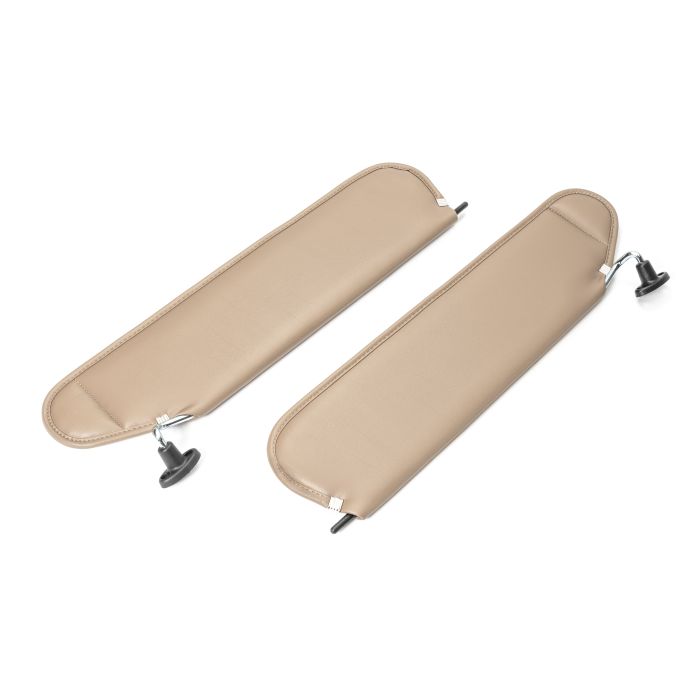 Rugged Ridge 13313.37 Replacement Sun Visors in Camel for 97-02 Jeep Wrangler TJ