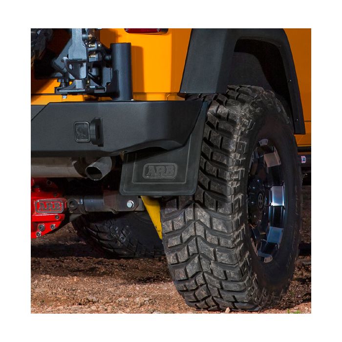 ARB 3500370 Rubber Embossed Mud Flap for 87-18 Jeep Wrangler YJ,TJ and JK with ARB Modular Rear Bumper