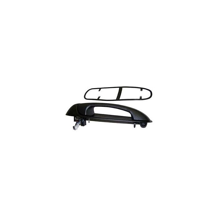 DOOR HANDLE 02-07 KJ REAR RIGHT BLACK