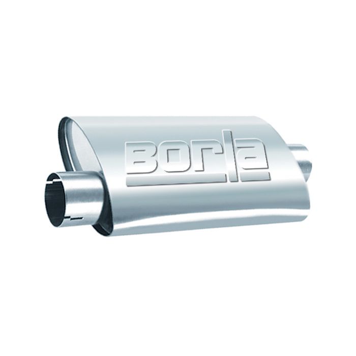 Borla 40344 Turbo Muffler for 87-90Jeep Wrangler YJ