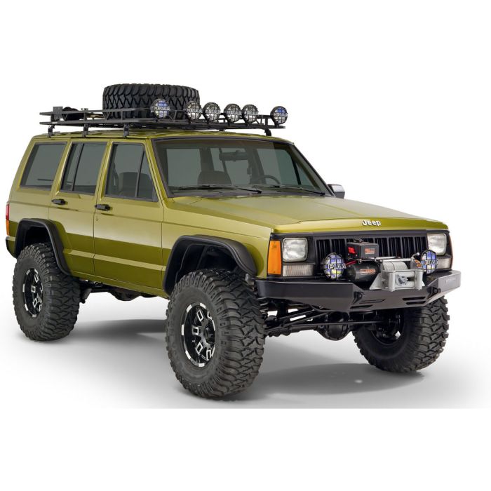 Bushwacker 10922-07 Flat Style Flares for 84-01 Jeep Cherokee XJ