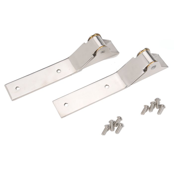 Crown Automotive  Stainless Steel Tailgate Hinges for 87-95 Jeep Wrangler YJ
