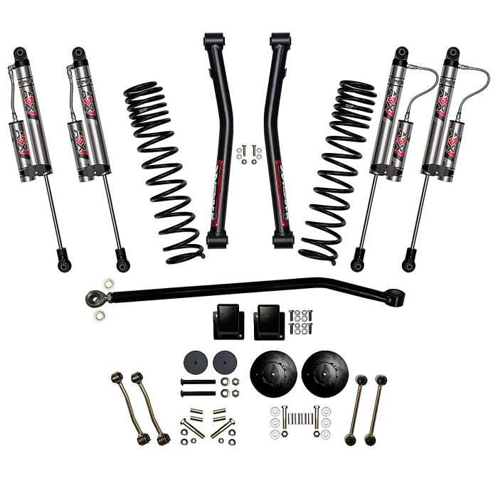3.5 in. Suspension Lift Kit. Gladiator JT Non-Rubicon. Diesel Will Not Fit Gas Models. Will Not Fit Mojave Models.