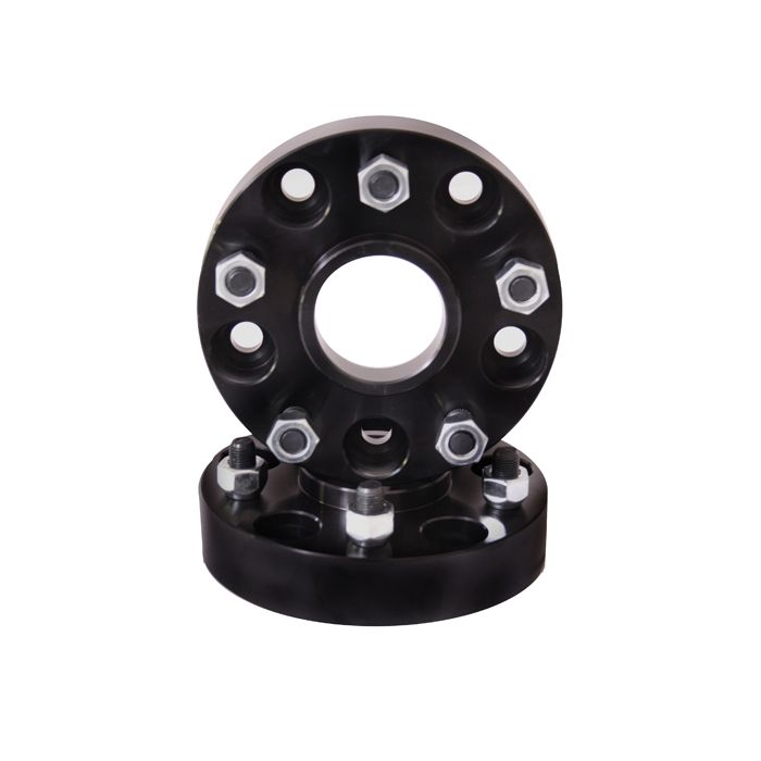 Rugged Ridge 15201.08 Wheel Spacers in Black for 87-06 Jeep Wrangler TJ with 5 on 4.5 Bolt Pattern