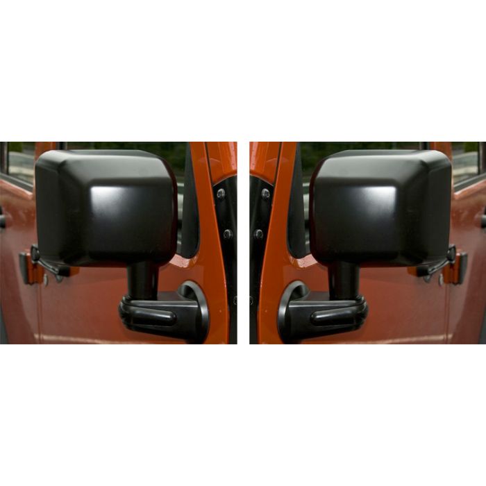 JK MIRROR SET BLACK OE STYLE                   KIT