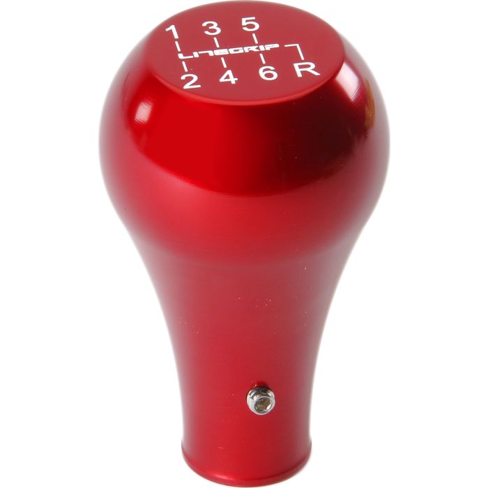 LITEGRIP BILLET SHIFT KNOB 05-06 TJ RED