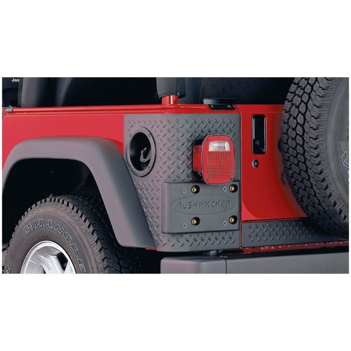 Bushwacker 14004 TrailArmor Rear Corners Guards for Factory Fender Flares