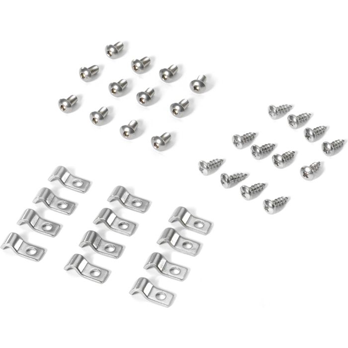TUBING FRAME CLIPS 12 PCS FUEL/BRAKE