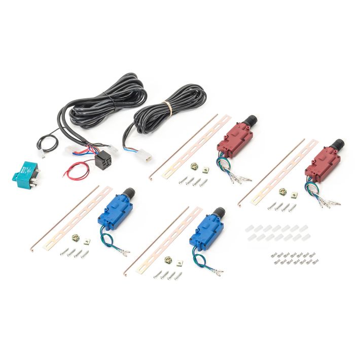 Electric-Life LK0150-537 4 Door Power Door Lock Kit for 07-18 Jeep Wrangler Unlimited JK