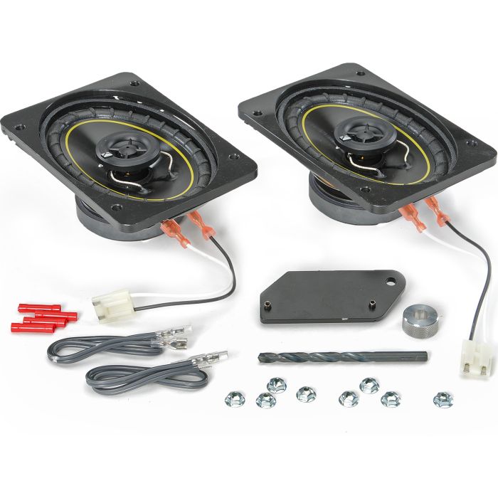 FRONT SPEAKERS W/INSTALL KIT 87-95 YJ