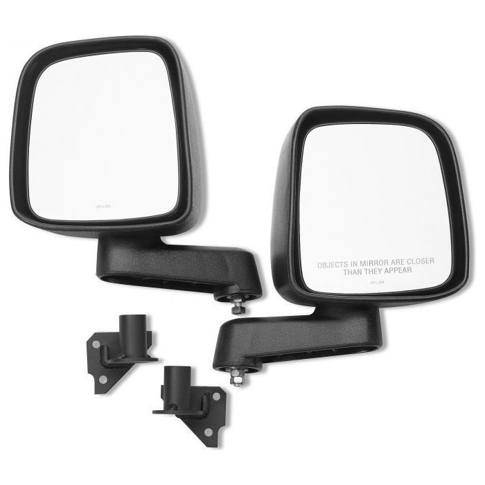 WARRIOR TUBE DOOR MIRRS W/MNTS CJ/YJ/TJ