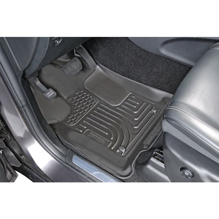 Husky Liners  WeatherBeater Front & 2nd Seat Floor Liner Set for 11-14 Grand Cherokee WK2