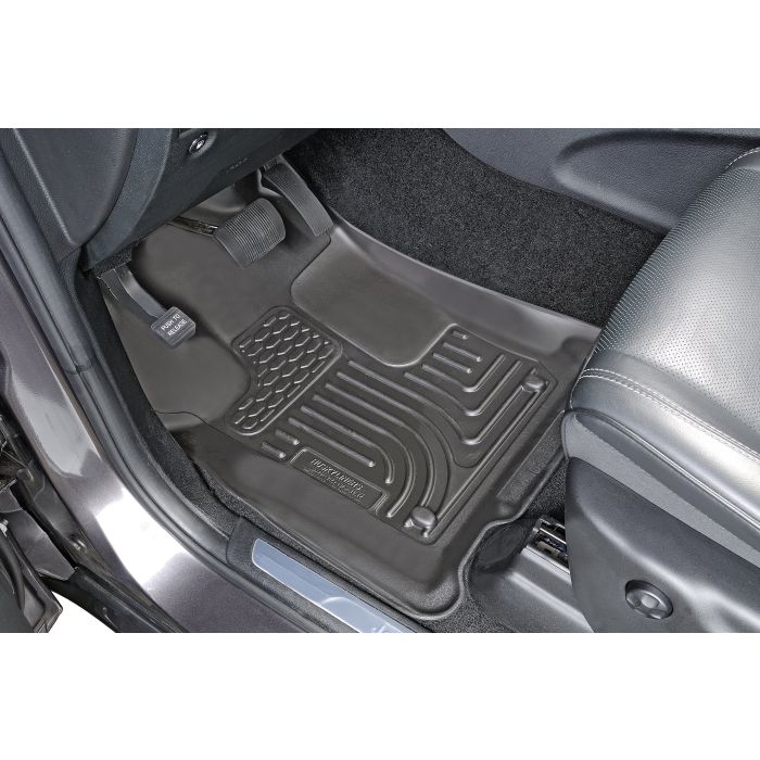 Husky Liners  WeatherBeater Front & 2nd Seat Floor Liner Set for 11-14 Grand Cherokee WK2