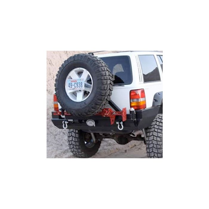 ROCKHARD REAR BUMPER ZJ W/O TIRE CARR