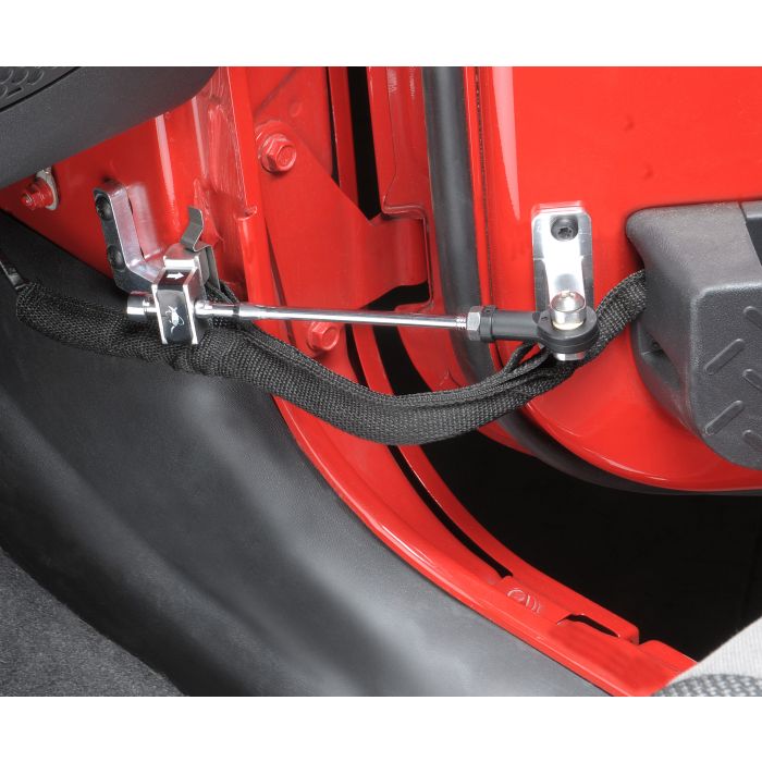 Armadillo  Front Billet Mechanical Door Stops for 07-18 Jeep Wrangler JK