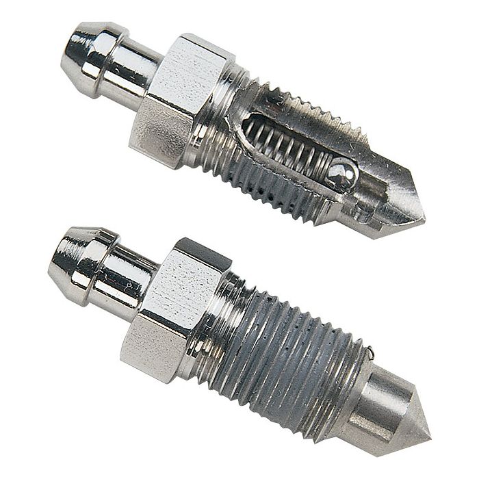 Speed Bleeder SB1010S Brake Bleeders in Steel for 07-10 Jeep Wrangler JK& 05-10 Grand Cherokee WK, 06-10 Commander XK & 08-10 Liberty KK