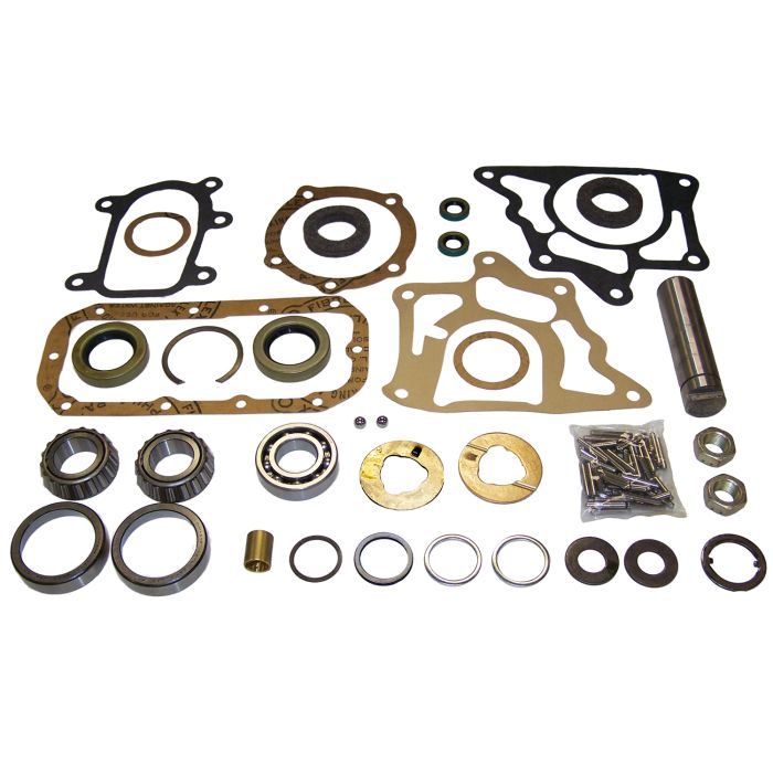 Crown Automotive D18LMASKIT Dana 18 Transfer Case Master Rebuild Kit with 1-1/4" Intermediate Shaft for 41-71 Jeep Vehicles
