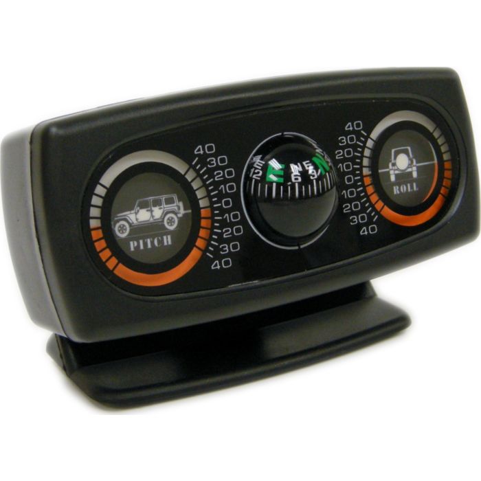 INCLINOMETER W/JK GRAPHIC AND COMPASS