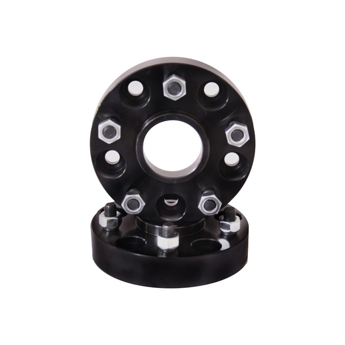 Rugged Ridge 15201.10 1.375" Wheel Adapter Kit for 84-06 Jeep Wrangler YJ, TJ, Unlimited & Cherokee XJ with 5x4.5 to 5x5.5 Bolt Pattern