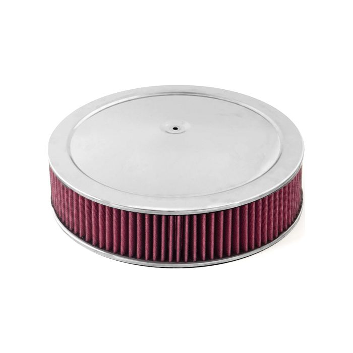 Rugged Ridge 17751.52 14" Round Air Cleaner Assembly for Most 4 Barrel Carbs