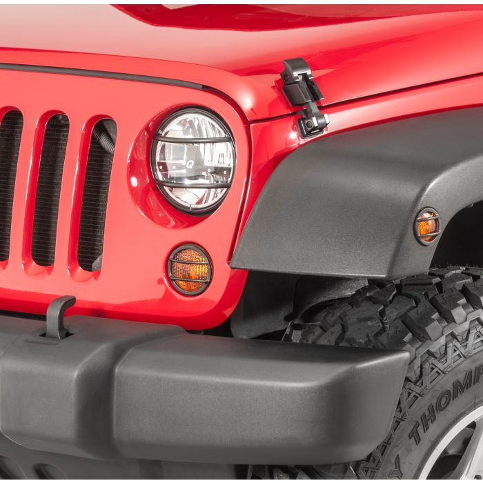 KEN HEAD/MARKER LIGHT CVR 6PC BL TEX JK