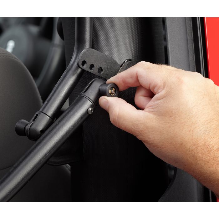 Bestop  Supertop NX Soft Top with Upper Doors and Tinted Windows for 97-06 Jeep Wrangler TJ