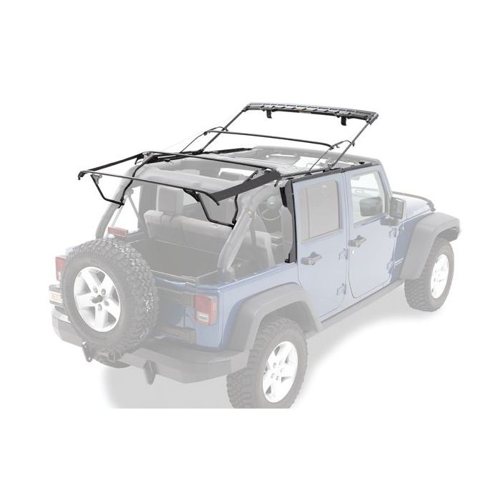 Bestop 55001-01 Factory Style Bow Kit for 10-18 Jeep Wrangler Unlimited JK with Factory Soft Top & 07-15 Wrangler Unlimited with Supertop NX
