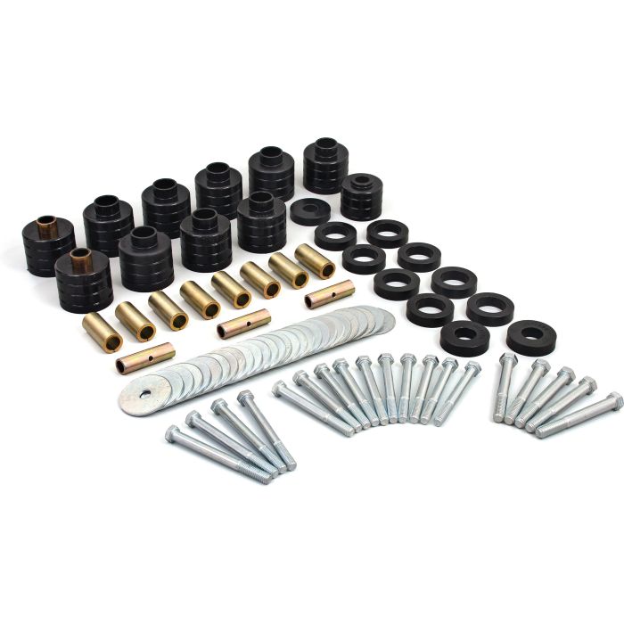 1 INCH POLY BODYLIFT-BLACK 80-86 CJ5&7