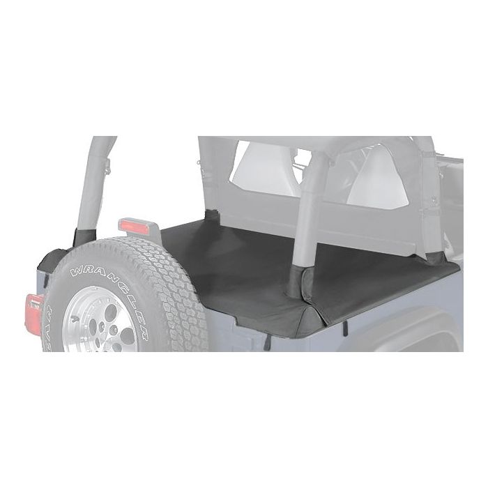 Rampage Products  Tonneau Cover for 97-06 Jeep Wrangler TJ with Factory Soft Top