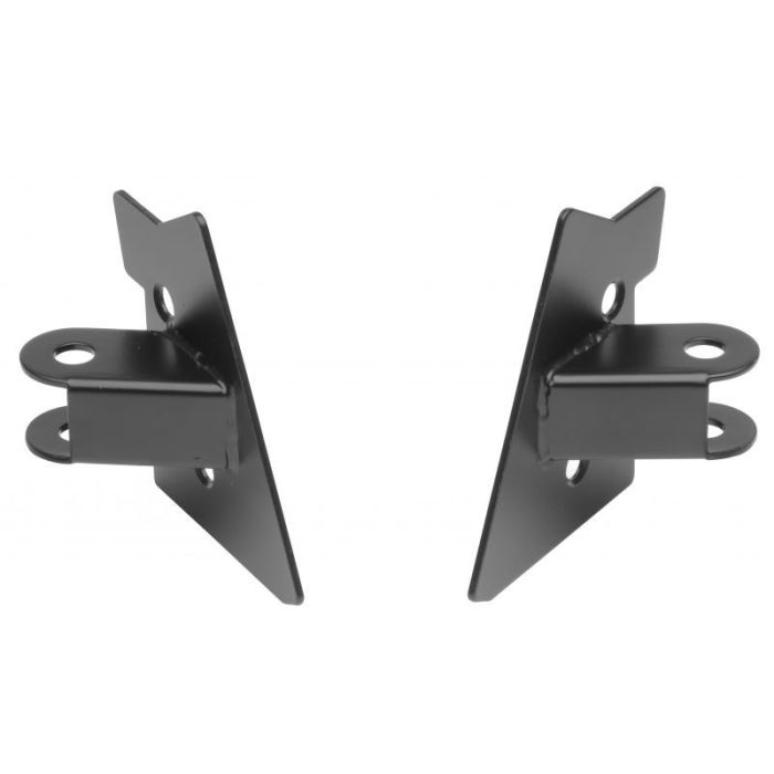 RAMPAGE MIRROR RELOCATORS 97-02 TJ BLK