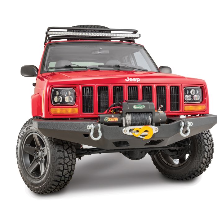 Smittybilt 76810 XRC Multi Optional Design (M.O.D.) Front Bumper for 84-01 Jeep Cherokee XJ