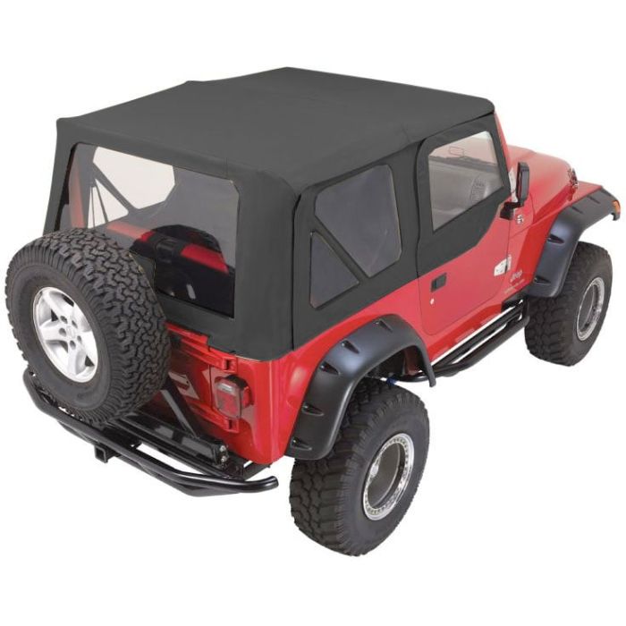 RMP COMPLETE TOP W/UPPERS 97-06 TJ BLK