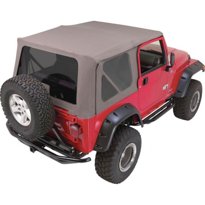 RMP COMPLETE TOP W/TINT W/O UPP TJ KHAK