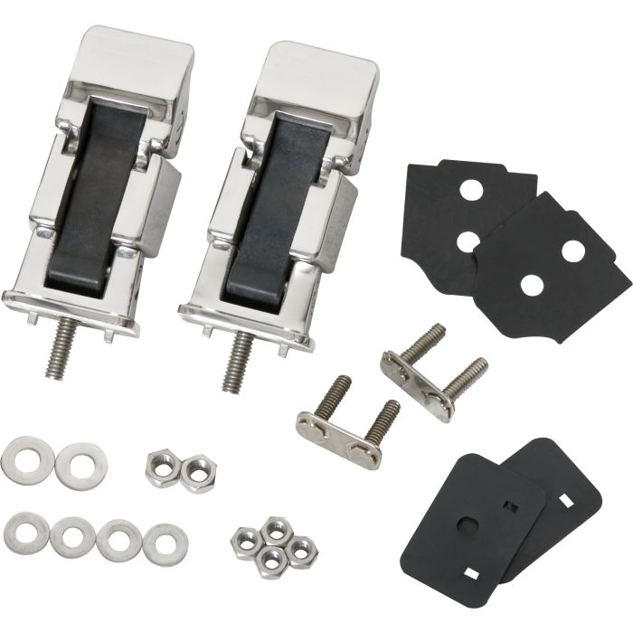 KENTROL STAINLESS HOOD LATCHES 97-06 TJ