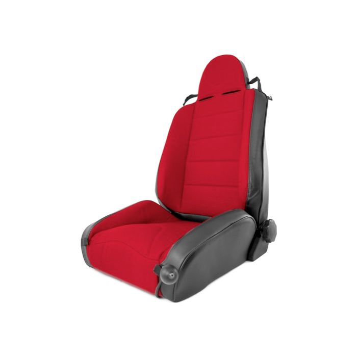 RUGGED RIDGE XHD OFFROAD SEAT RED/BLK