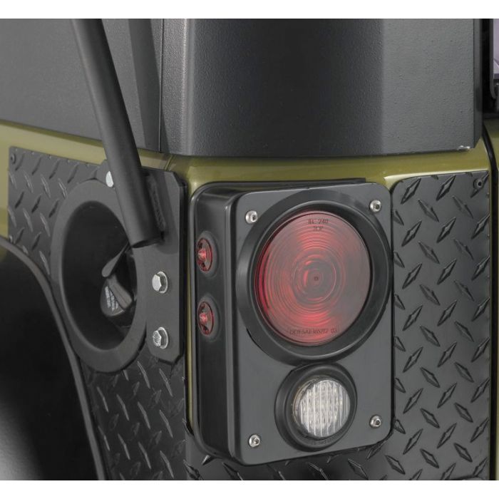 WARRIOR STEEL TAIL LIGHTS JK
