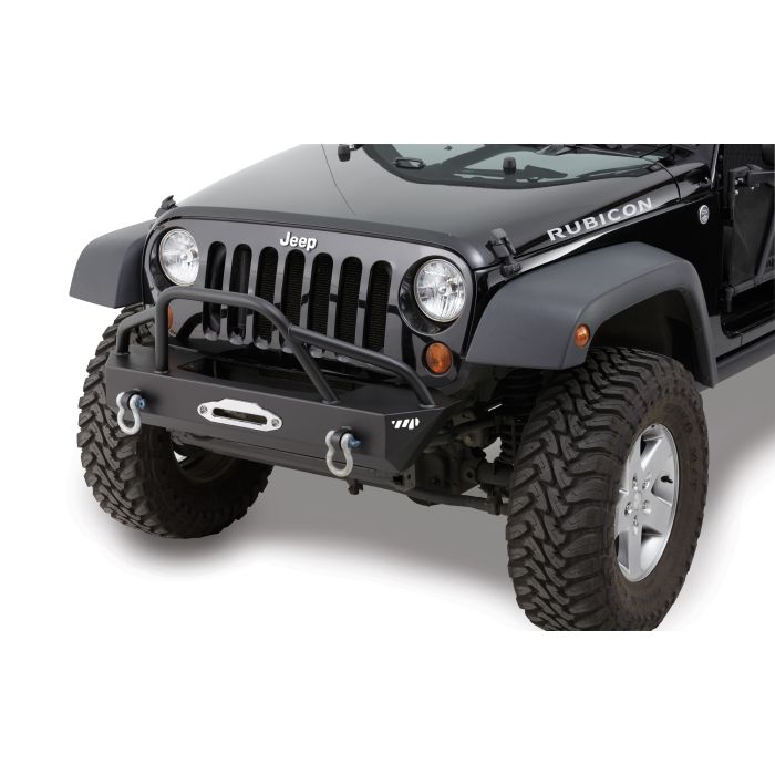 WARRIOR STUBBY WINCH BUMPER W/PRERUN JK