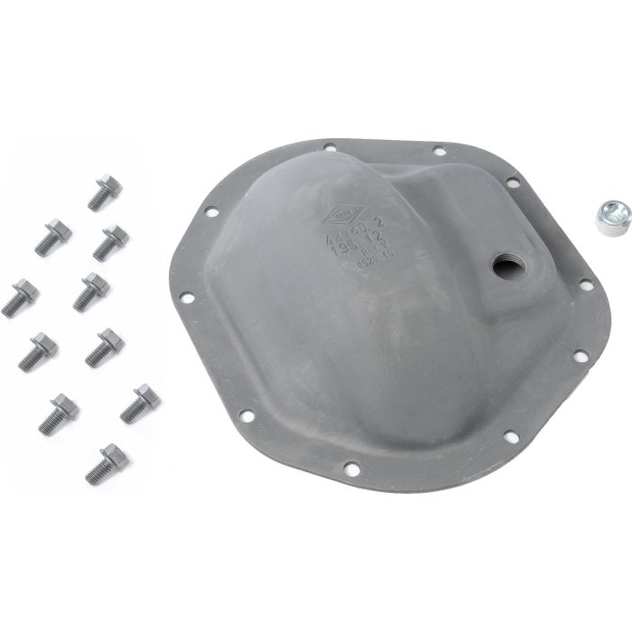 Crown Automotive 5083661AA Differential Cover for Dana 44 Front Axle for 03-06 Jeep Wrangler Rubicon TJ & Unlimited Rubicon & 07-18 Jeep JK Wrangler