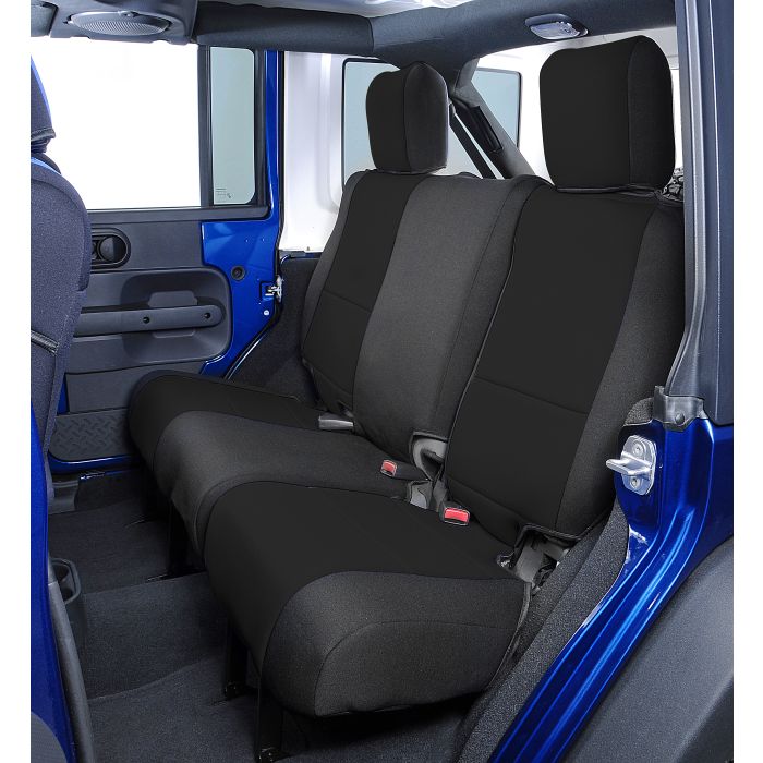 Coverking  Custom Rear Seat Covers for 11-18 Jeep Wrangler JK 2 Door