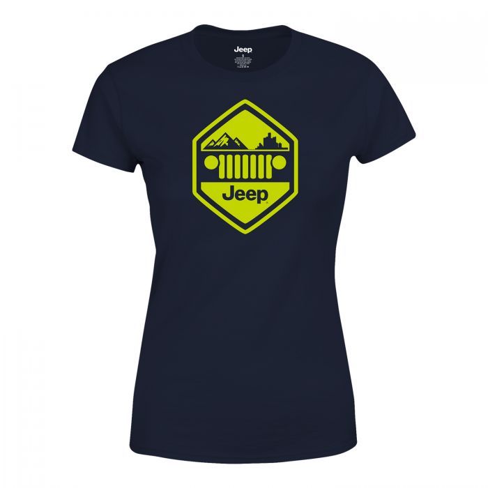 Mopar  Women's Neon Grille Logo T-Shirt 