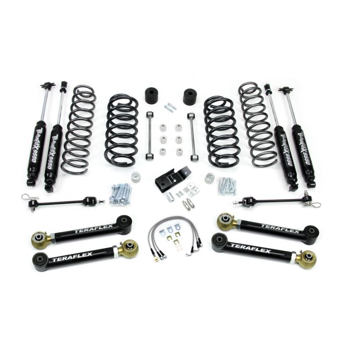 TERAFLEX 4IN PERF KIT W/SHOCKS TJ