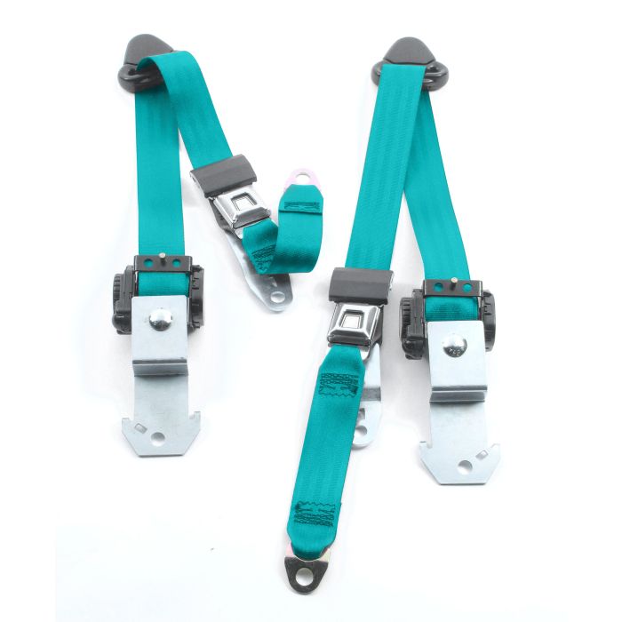 3 POINT BELTS 84-96 4 DR XJ TURQUOISE