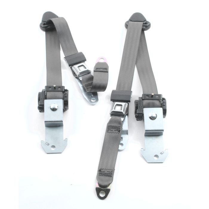 3 POINT BELTS 84-96 4 DR XJ GRAY