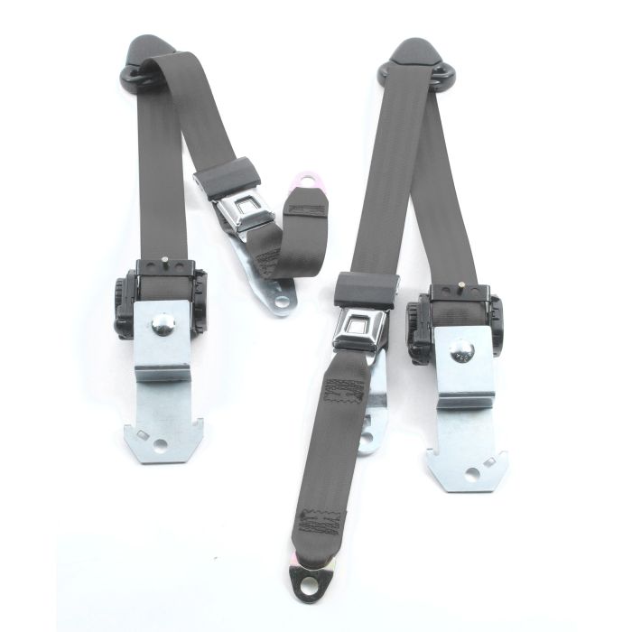 3 POINT BELTS 84-96 4 DR XJ CHARCOAL