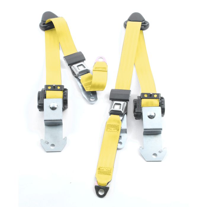 3 POINT BELTS 84-96 4 DR XJ YELLOW