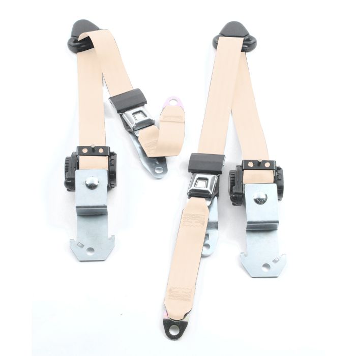 3 POINT BELTS 84-96 4 DR XJ IVORY