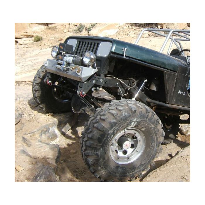 Mountain Off-Road  Standard Shackle Reversal Kit with Weld In Shackle Mount for 87-95 Jeep Wrangler YJ