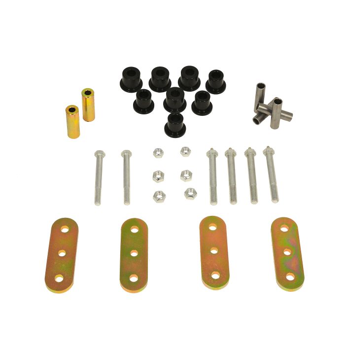 Mountain Off-Road  Front 0" Lift Lubeable Shackles for 87-95 Jeep Wrangler YJ