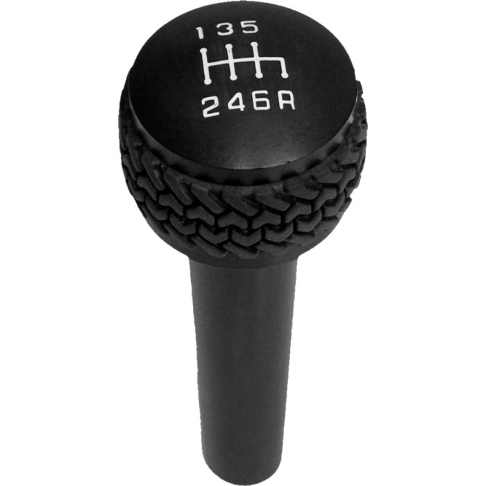 BLK MANUAL SHIFT KNOB 04-10 TJ JK
